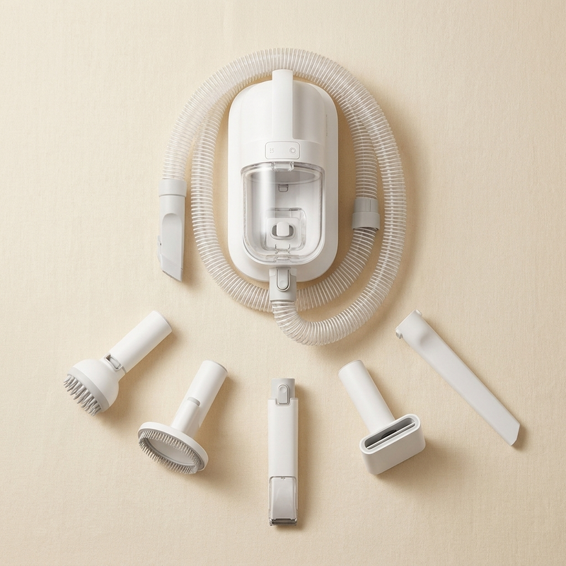 PetPouch 5-in-1 Pet Grooming Vacuum Kit
